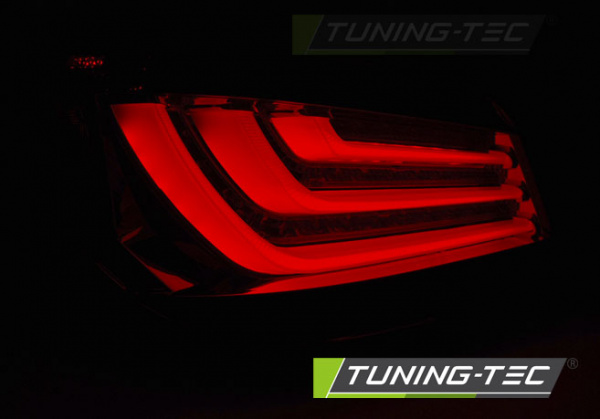 LED Lightbar Design Rückleuchten für BMW 5er E60 LCI Limousine 07-10 rot/klar
